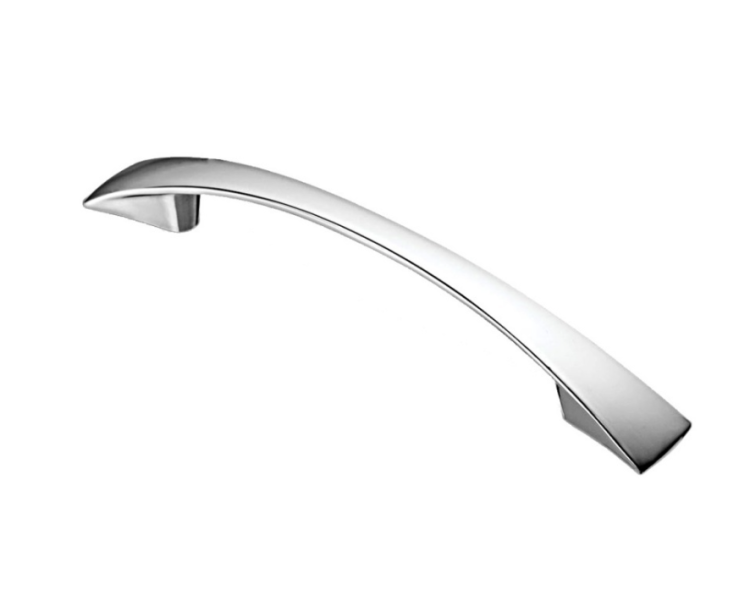 Ручка-скоба Бабочка 96 (матовый хром) 6038