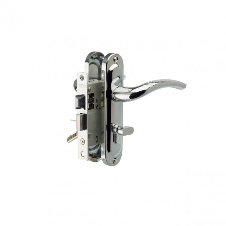 Замок врезной TRODOS 50/106-ЦМВ70 СР (хром)