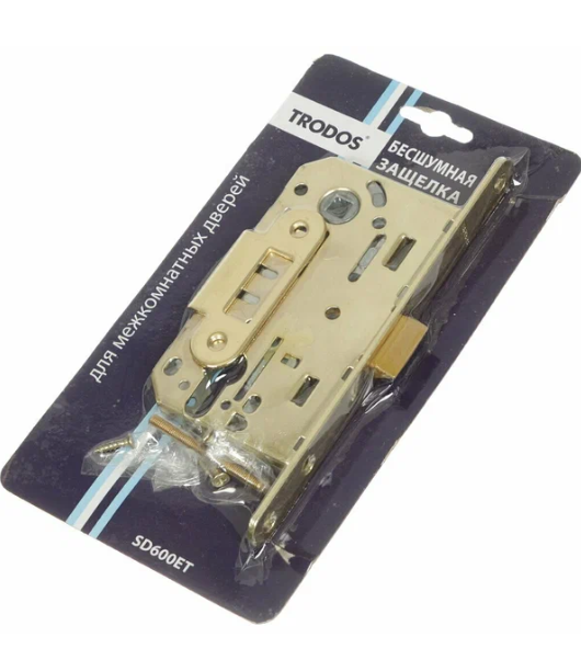Защелка SD600ЕТ "TRODOS" (золото) 202035