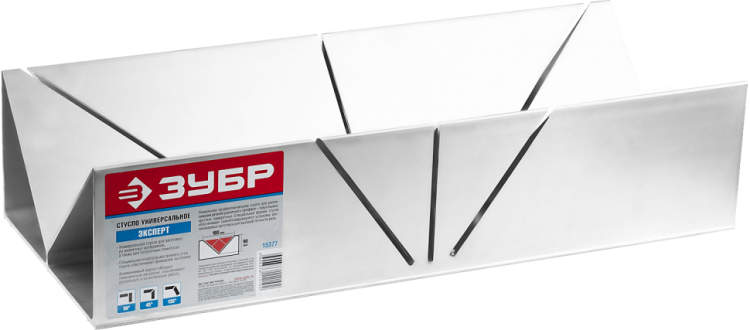 Стусло ЗУБР "ЭКСПЕРТ" алюмин. универс. для пот.плинтусов,для заготовок до 180х90мм 15377