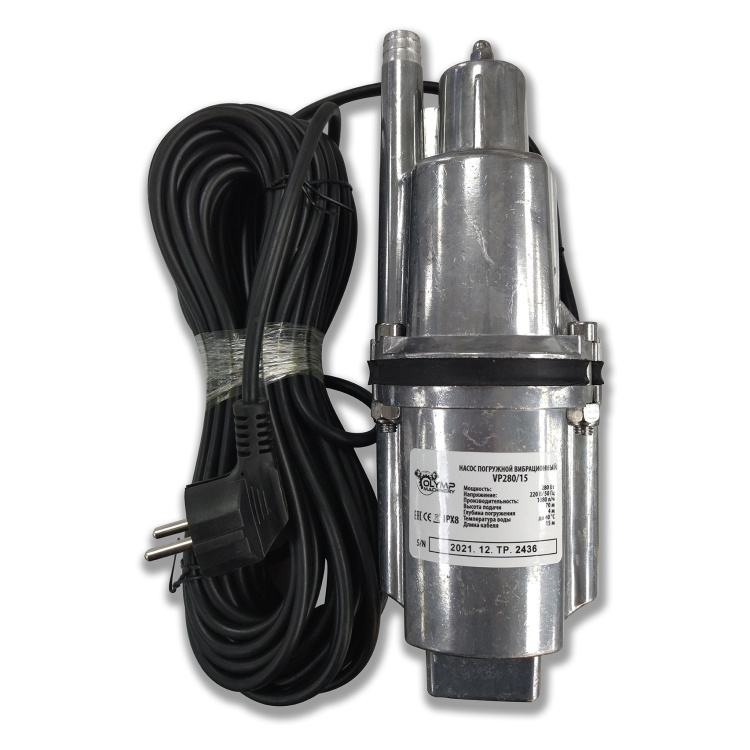 Насос вибрационный OLYMP MACHINERY VP280.15 (верх.забор)