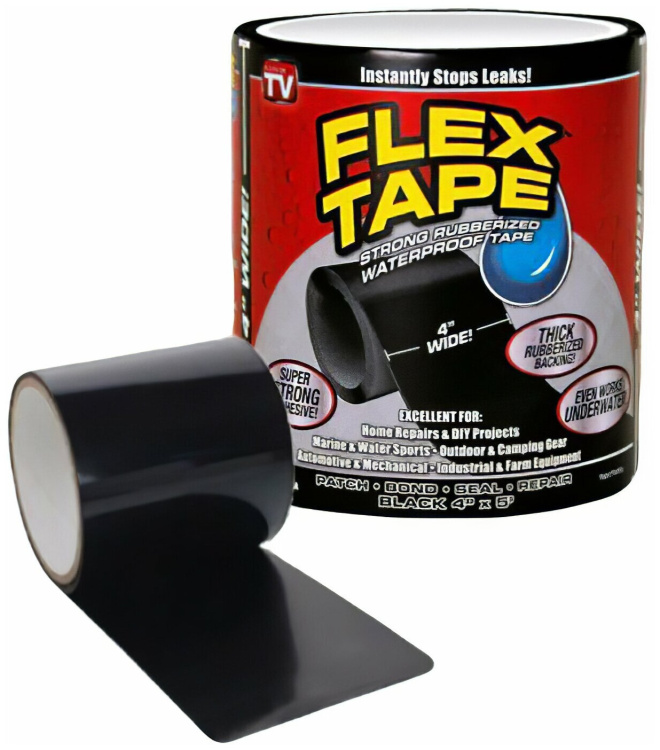 Лента герметизирующая ремонтная Flex tape 4