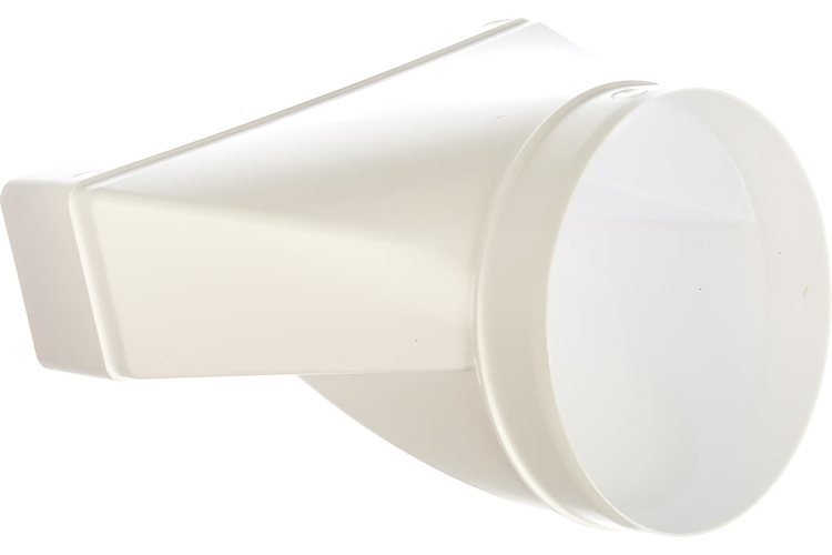 Соединитель 620СП12,5КП эксцентриковый плоского воздуховода с круглым пластик 60х204/D125 ЭРА 