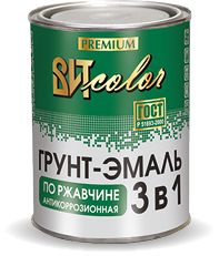 Грунт-Эмаль по ржавчине 3в1 Серая 1,8кг ВИТколор