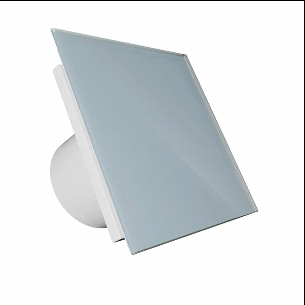 Панель декоративная для вентилятора D100/125 179х179 Lacobel Blue Shadow DICITI стекло AEON