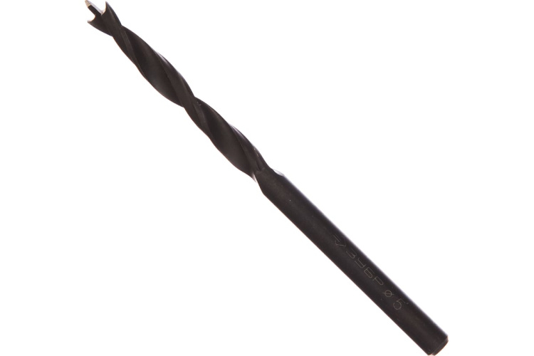 Сверло по дереву спиральное М-образная заточка 5х85/45мм ЗУБР 29421-085-05