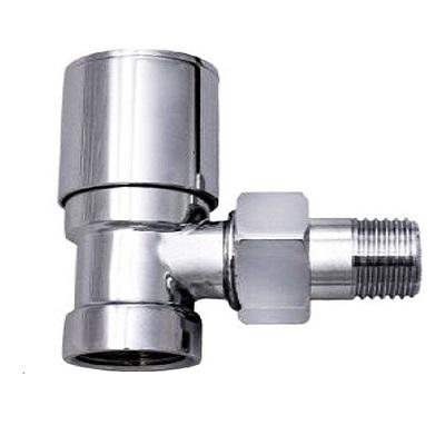 Вентиль радиаторный 1/2" угловой  хромированный KRS301.02