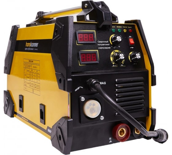 Сварочный полуавтомат MIG/MAG 20-180A, с функцией ММА 20-160А  Hanskonner HWM2180MF