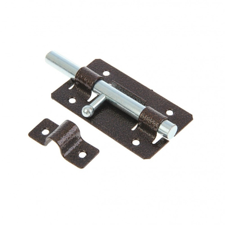 Задвижка дверная ЗД-01 пол.медь