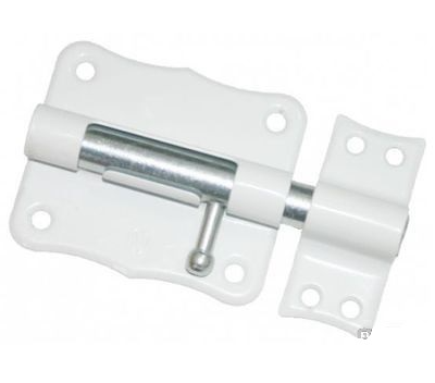 Задвижка накладная 3Т2-70 пол.белый Кунгур 