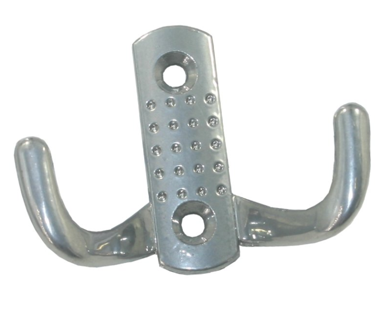 Крючок-вешалка №10 хром эффект Кунгур 1/100 #7