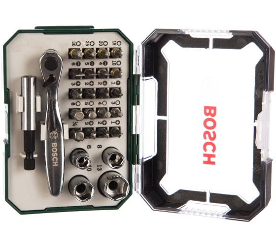 Набор насадок для винт  Bosch 26рс mini ratc (2607017322)