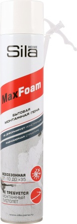 Пена монтажная Sila НOME MAX FOAM всесезон. 750мл