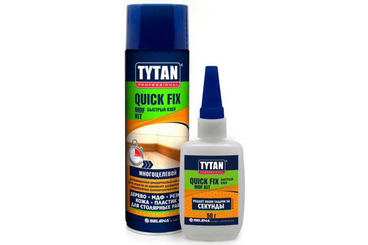 Клей для МДФ TYTAN PROFESSIONAL 2-х компонентный 200мл