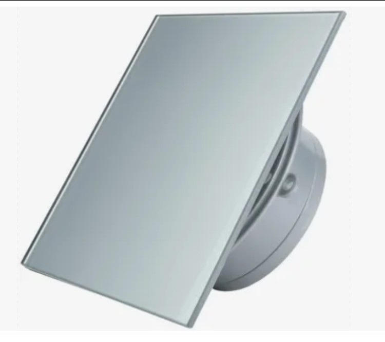 Панель декоративная для вентилятора D100/125 179х179 Chrome металл AEON