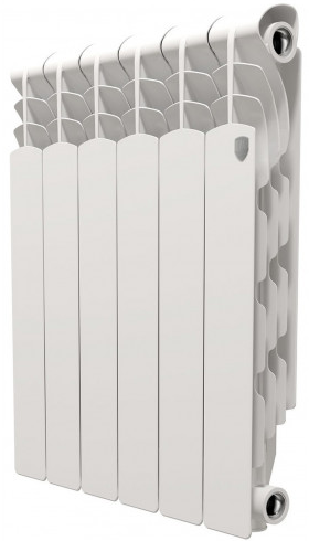 Радиатор алюминиевый Royal Thermo 6 секций