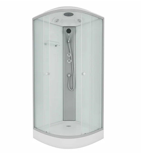 Душевая кабина Niagara Есо Е90/13/MT (90х90х215) низкий поддон 3 места стекло матовое 160544