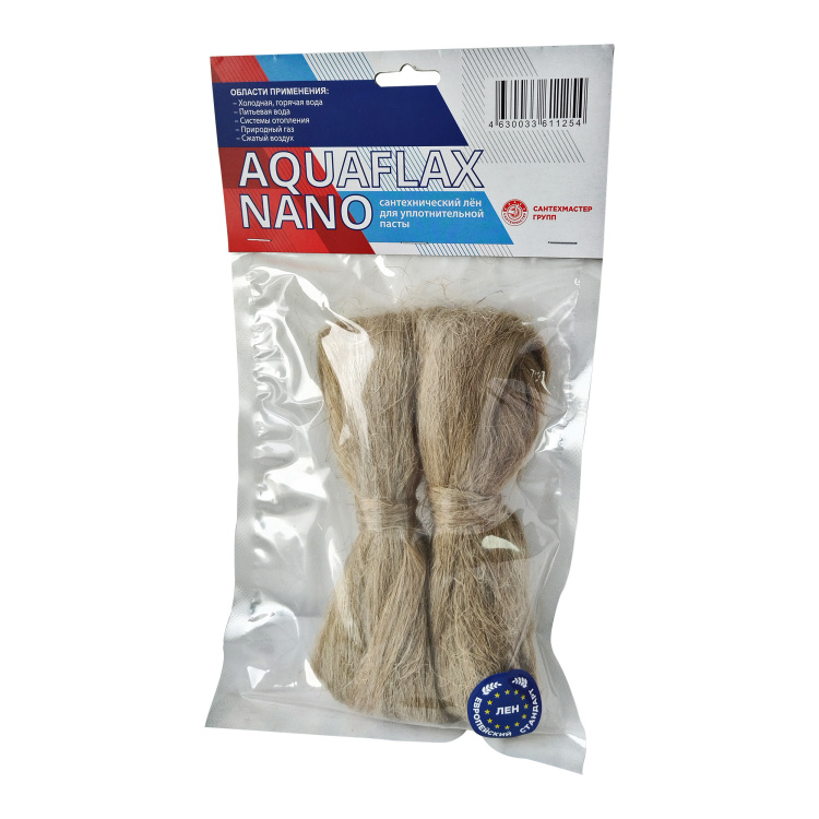 Лен сантехнический Aquaflax Nano 100г пакет