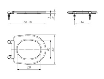 Сиденье для унитаза детское НКР 465710190