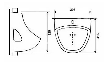 Писсуар Дельта/Орион 