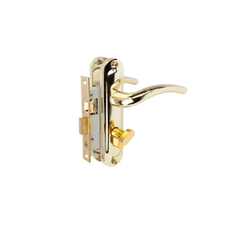 Замок врезной TRODOS 50/106-ЦМВ70 SB (золото матовое)