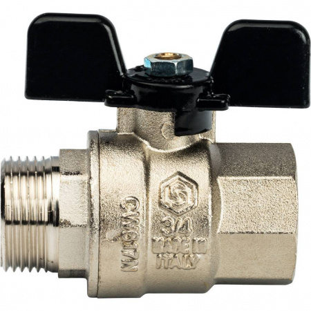 Кран шаровый STOUT 3/4" г/ш полнопроходной
