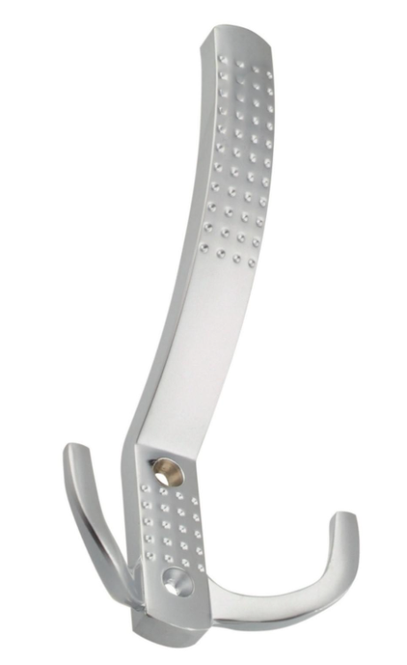 Крючок перф. 3-х рожковый серебро 04.46.07/302105