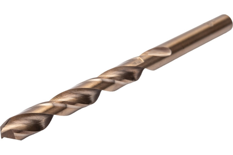 Сверло по металлу цилиндрический хвостовик 9*125 мм Vertextools COBALT