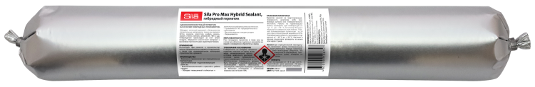 Герметик Sila PRO MAX Hybrid Sealant гибридный герметик черный RAL 9005, 600 мл