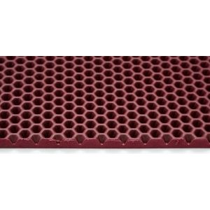 Коврик универсальный "СОТЫ" 680*1200мм 1955 темно-красный