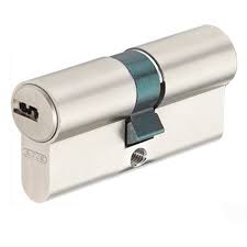 Цилиндр латунный 45*45 SN-3N ключ-ключ (англ.), никель (сатин) стандарт ASTEX (#15-1)