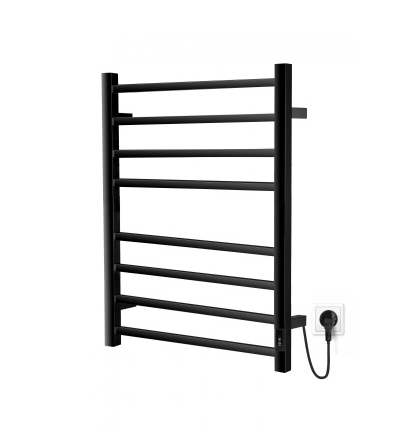 Полотенцесушитель электрический I-TECH RUMBA 106Вт 53*70 черный матовый таймер правый П8