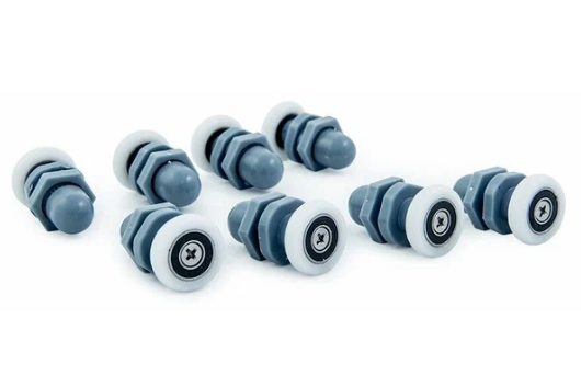 Ролики для душ. кабины комплект 8шт DC1013N 22мм