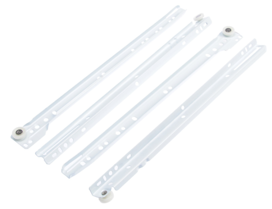 Направляющая роликовая 350 х 1,0мм (белая)