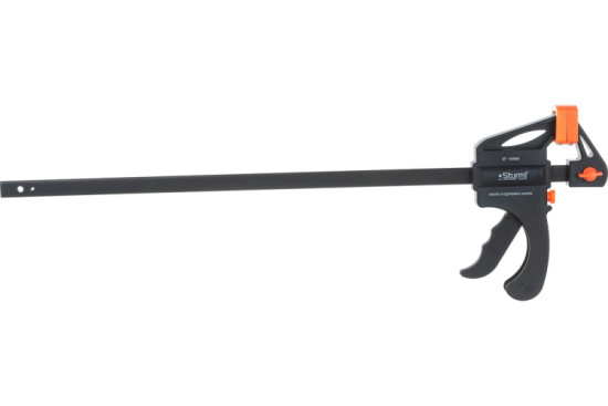 Струбцина быстрозажимная, зев 45см Sturm! 1078-04-45
