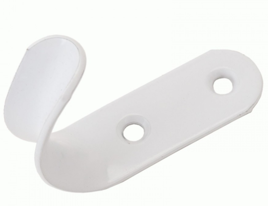 Крючок-вешалка №7 пол.белый Кунгур 1/300 #7