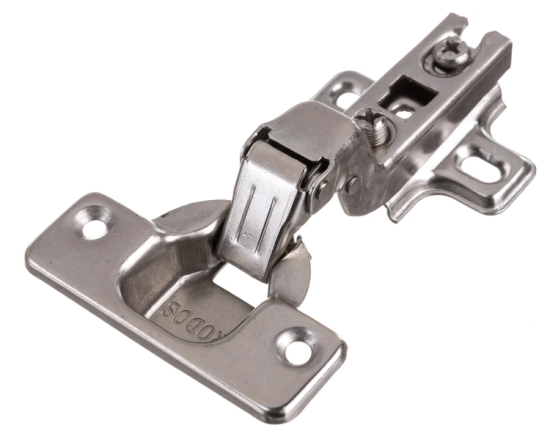 Петля 4-х шарнирная, полунакладная SLIDE-ON с пл. (YX-362р А)