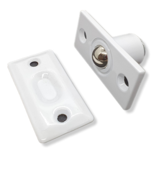 Защелка шариковая (белая) 03.02.03/206013