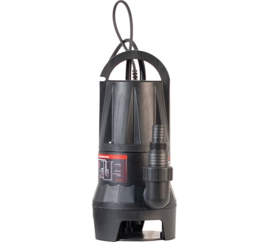 Насос дренажный Verton AQUA DP550/35PI (мощн.550Вт, произв.190 л/мин.нижний забор)