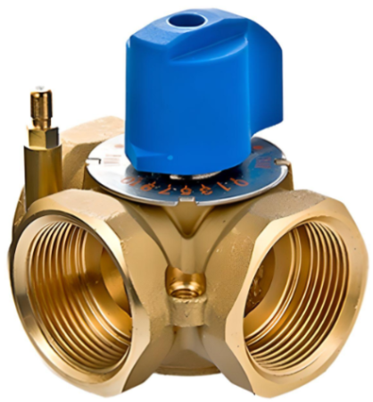 Клапан смесительный 3-х ходовой 1 1/4"г/г/г KVS 16,9 Vieir VR178