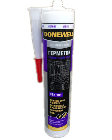 Герметик DONEWELL DSK 101 сил. универ. белый 260мл