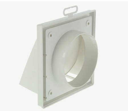 Выход стенной 190х190 D150/160 с обрат. клап 1919К15,16ФВ