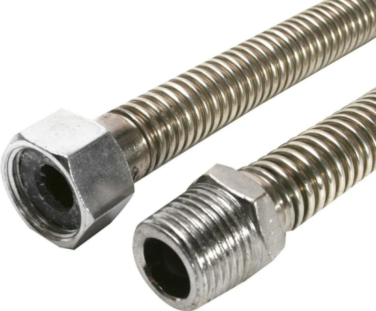 Подводка сильфонная 1/2" 0,8м г/г