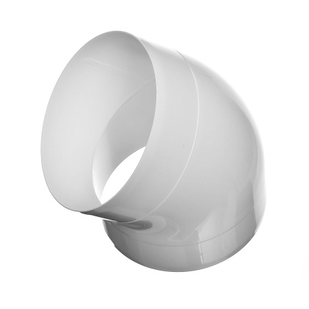 Колено круглое пласт D125 45гр. 12,5ККП45