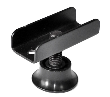 Опора мебельная регулир. М8 черная 6949