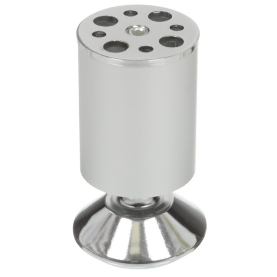 Опора мебельная 587АА (серебро) 50*100мм 10.03.07/312005