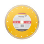 Диск алмазный отрезной сплошной 230 х 22,2мм сухой/мокрый рез KRANZ KR-90-0118