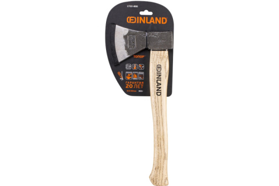 Топор 800 гр кованый деревянное топорище Finland 1722-800