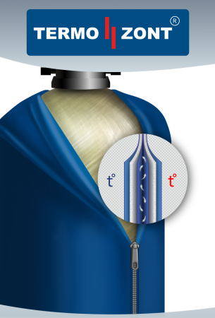 Чехол TERMO ZONT GB 80 цв.синий