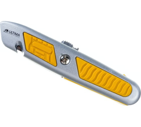 Нож Ultima 18мм. выдвижное трпе. лезвие металл. корпус 8 лезвий 119027/119032
